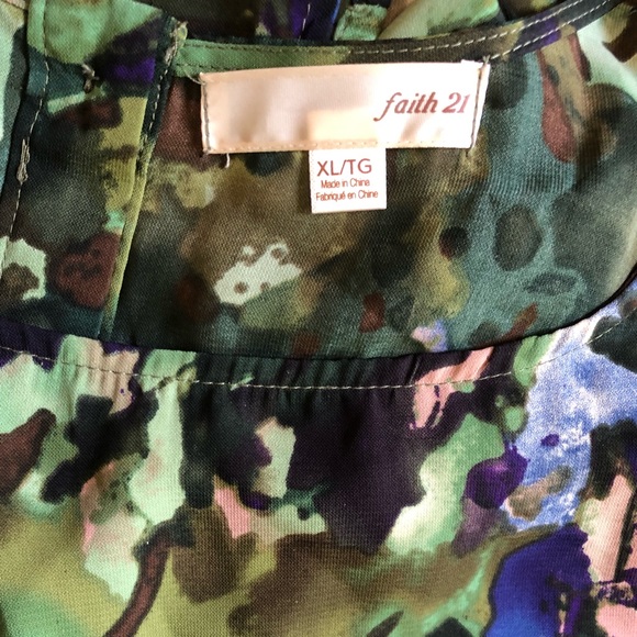Camo Short Sleeve Dress XL! - Picture 4 of 4